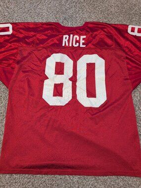 NFL Licensed Vintage Jerry Rice 49er Jersey XL